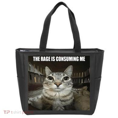 Rage Is Consuming Me Tote Bag