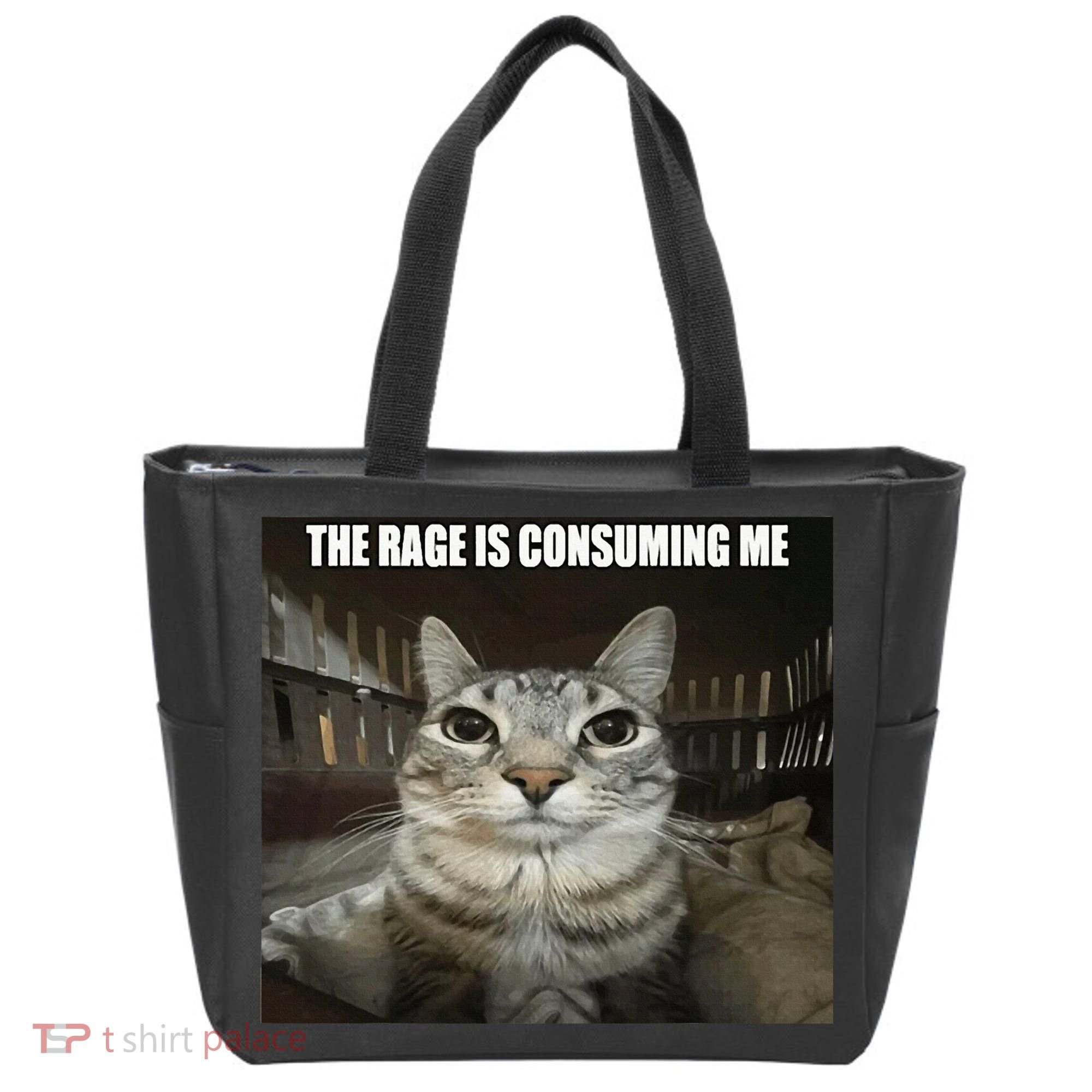 Rage Is Consuming Me Tote Bag