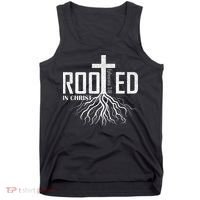 Rooted In Christ Christian Religious Christian Tank Top thumb 0
