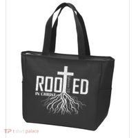 Rooted In Christ Christian Religious Christian Tote Bag thumb 3