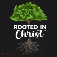 Rooted In Christ Theology Jesus Christ Christian Faith Mousepad thumb 1
