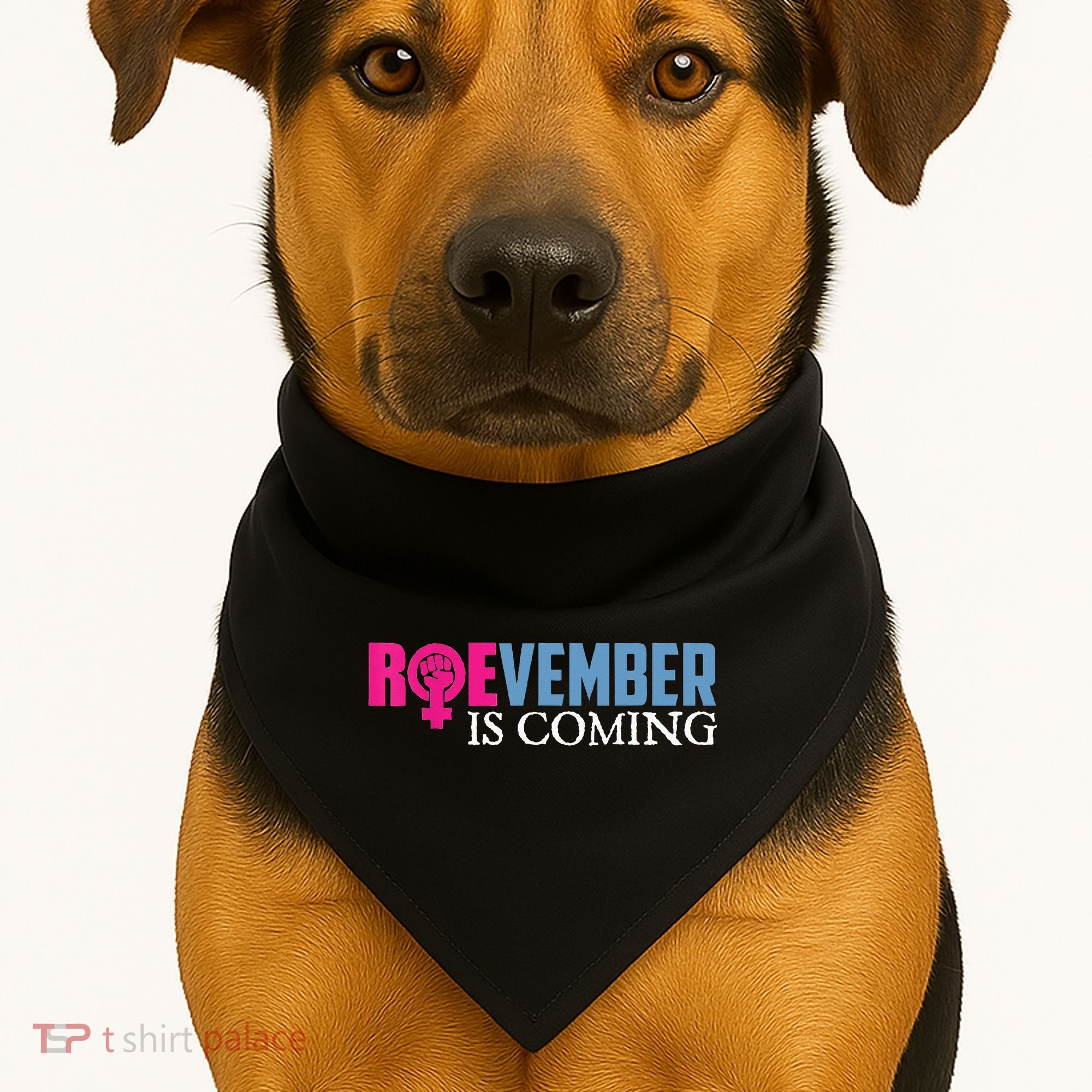 Roevember Is Coming November Vote Roe Supreme Court Meme USA-Made Doggie Bandana