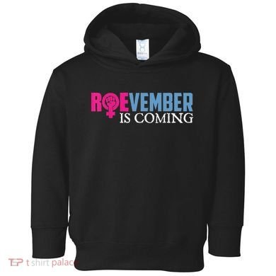 Roevember Is Coming November Vote Roe Supreme Court Meme Toddler Hoodie