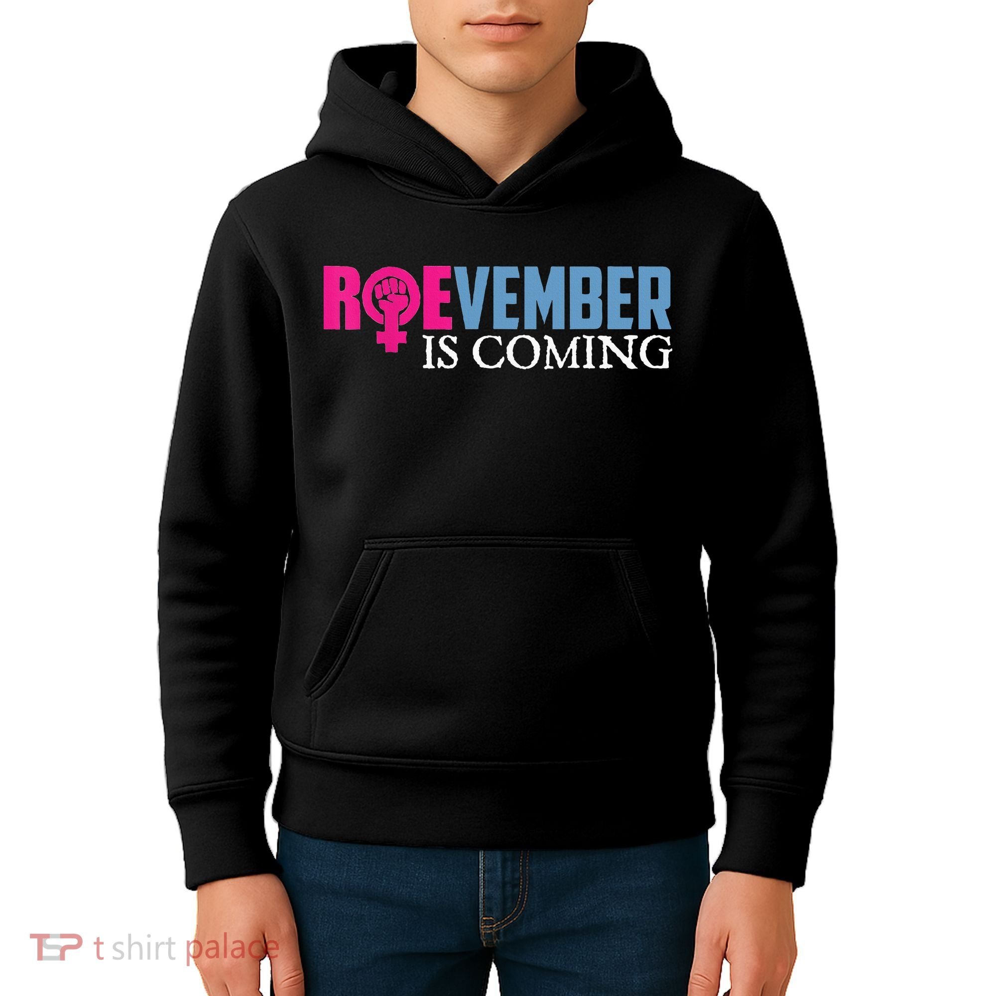 Roevember Is Coming November Vote Roe Supreme Court Meme Kids Hoodie