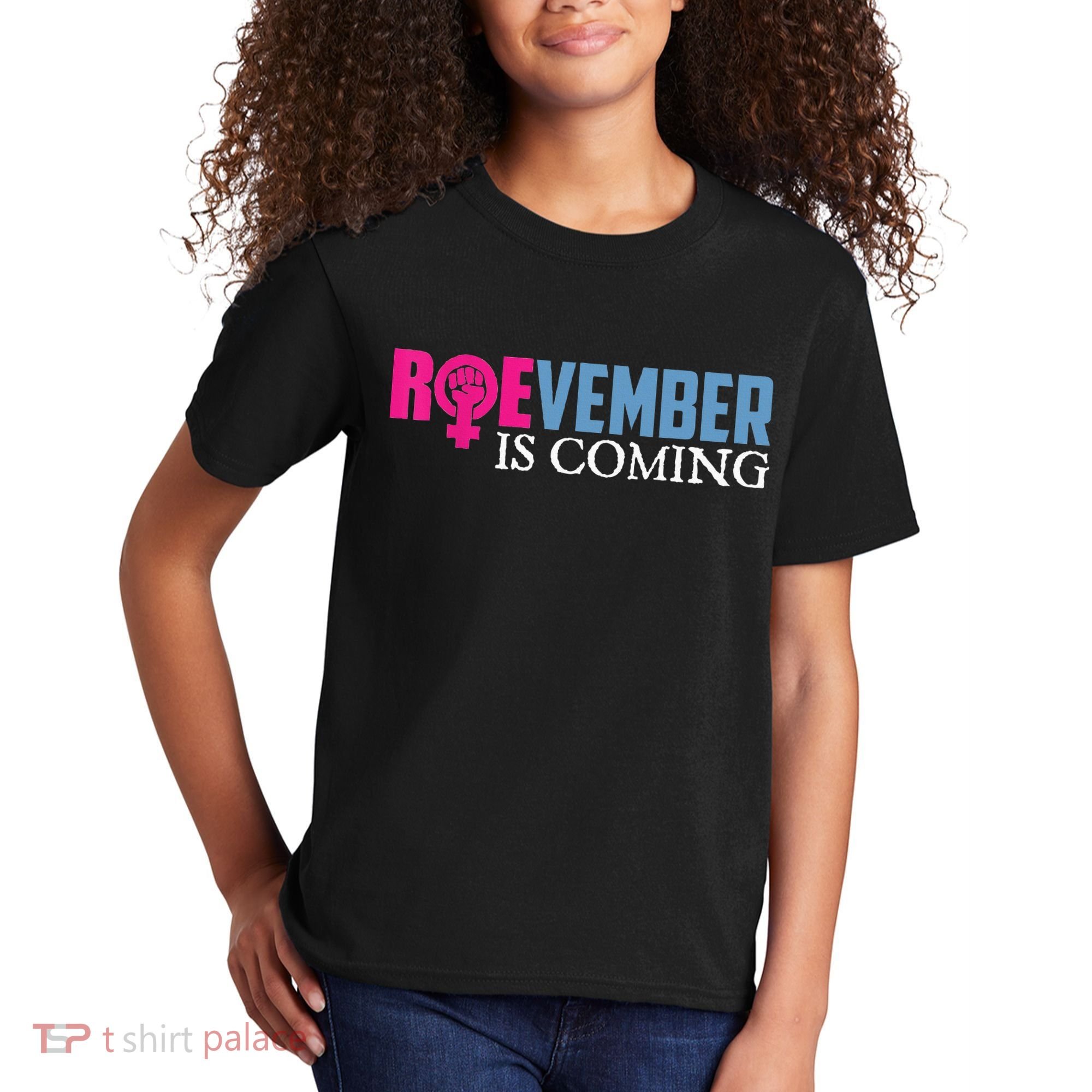 Roevember Is Coming November Vote Roe Supreme Court Meme Kids T-Shirt