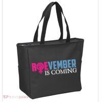 Roevember Is Coming November Vote Roe Supreme Court Meme Tote Bag thumb 2