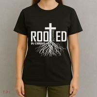 Rooted In Christ Christian Religious Christian T-Shirt thumb 4