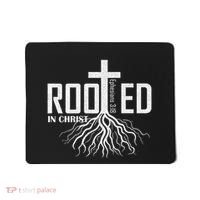 Rooted In Christ Christian Religious Christian Mousepad thumb 0