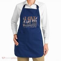Retro I Cry A Lot But I Am So Productive Funny Trending Meme Apron thumb 2
