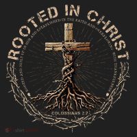 Rooted In Chris, Jesus S, Christian Cross Women's Sweatshirt thumb 2