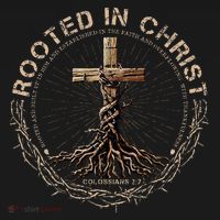 Rooted In Chris, Jesus S, Christian Cross Women's Hoodie thumb 2