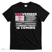 Roevember Is Coming US American Flag Vintage T-Shirt thumb 0