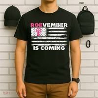 Roevember Is Coming US American Flag Vintage T-Shirt thumb 6