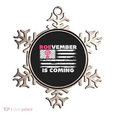 Roevember Is Coming US American Flag Vintage Ornament