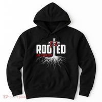 Rooted In Christ Christian Faith Religious Jesus Christ Hoodie thumb 0