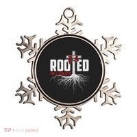 Rooted In Christ Christian Faith Religious Jesus Christ Ornament thumb 0