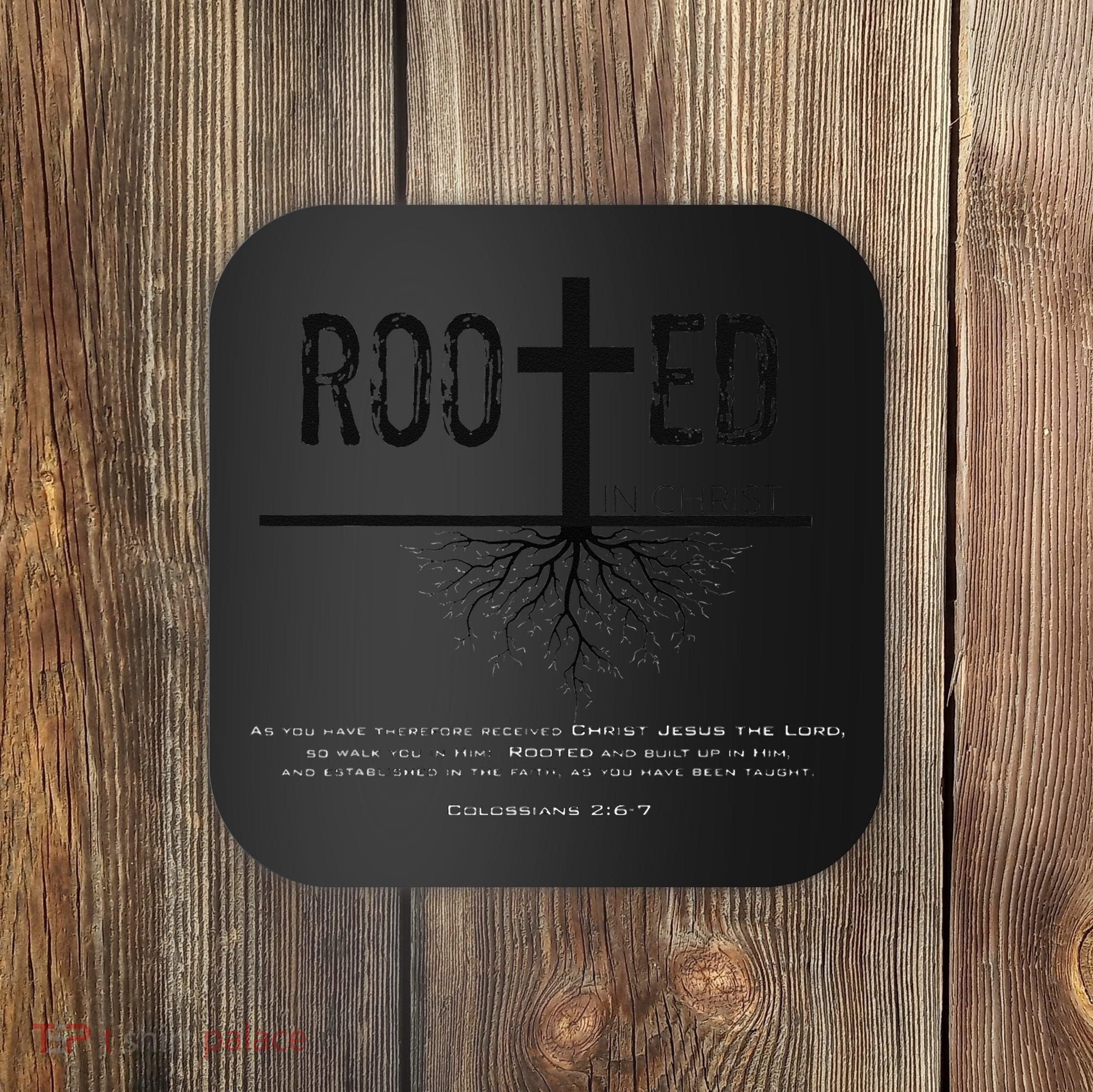 Rooted In Christ Coaster