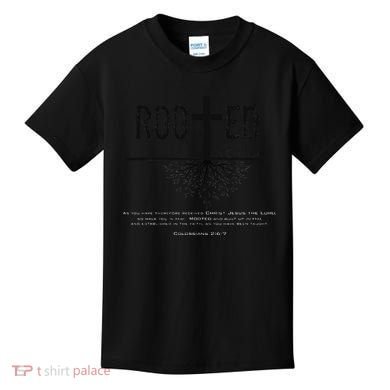 Rooted In Christ Kids T-Shirt
