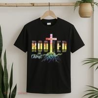 Rooted In Christ Christian Religious Christian T-Shirt thumb 2