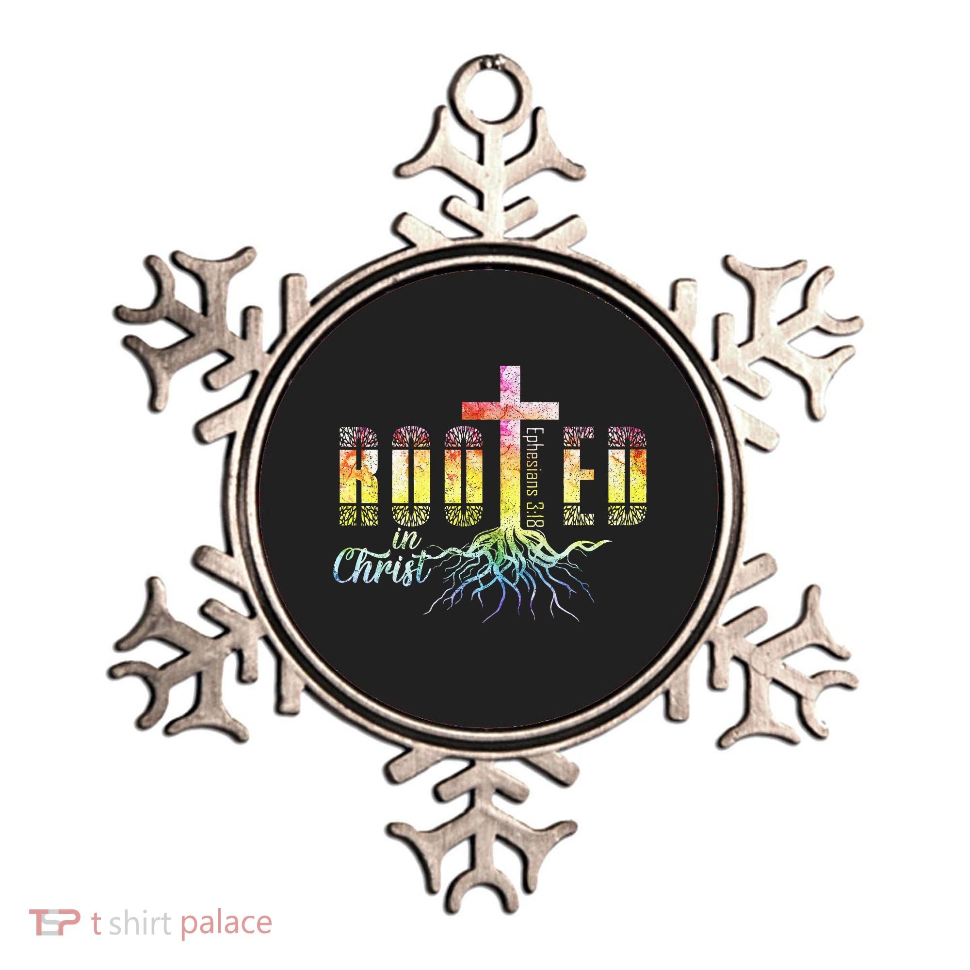 Rooted In Christ Christian Religious Christian Ornament