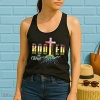 Rooted In Christ Christian Religious Christian Women's Tank Top thumb 2