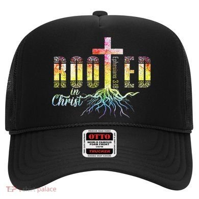 Rooted In Christ Christian Religious Christian Hat