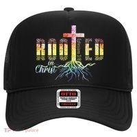 Rooted In Christ Christian Religious Christian Hat thumb 0