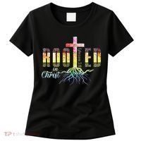 Rooted In Christ Christian Religious Christian Women's T-Shirt thumb 0