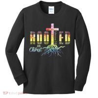 Rooted In Christ Christian Religious Christian Kids Long Sleeve Shirt thumb 0