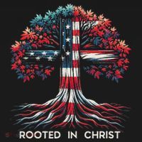 Rooted In Christ Jesus Faith And Love Religious Jesus Lover T-Shirt thumb 7