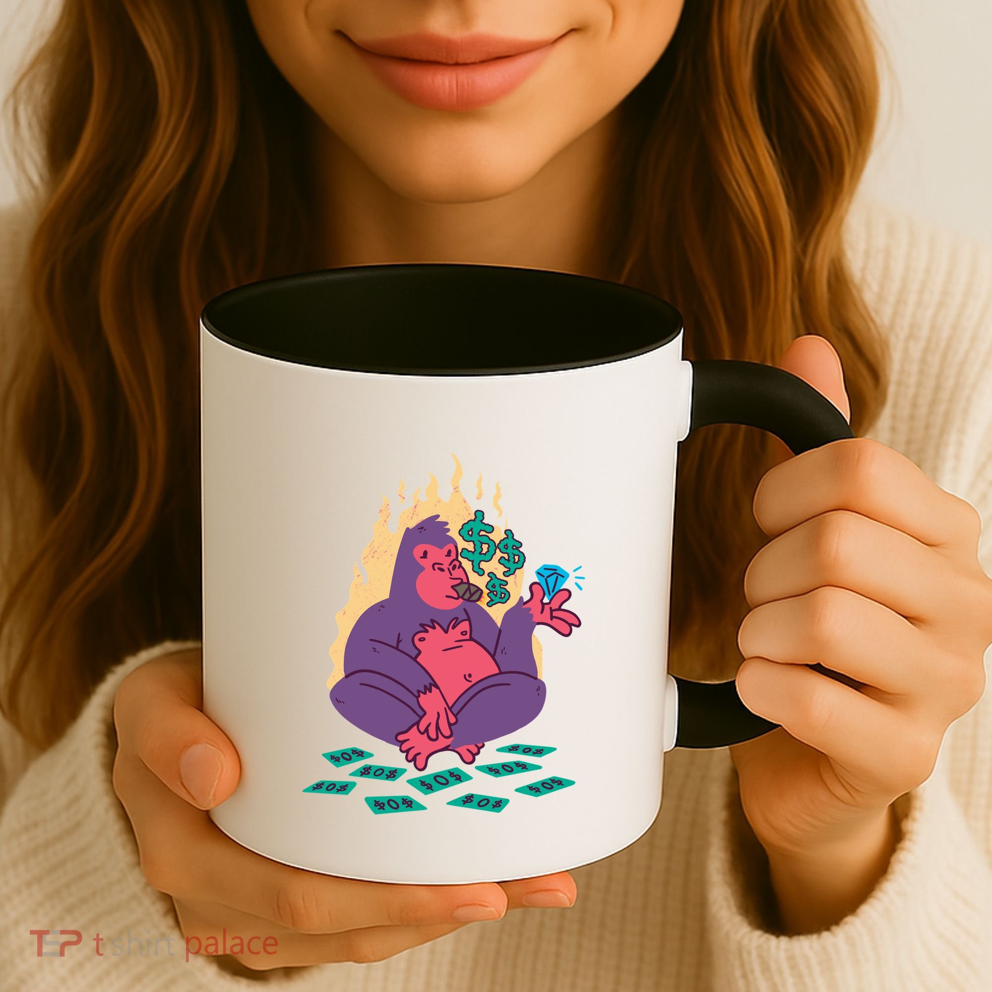 Rich Gorilla Coffee Mug
