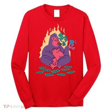 Rich Gorilla Long Sleeve Shirt