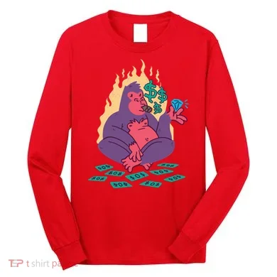 Rich Gorilla Long Sleeve Shirt