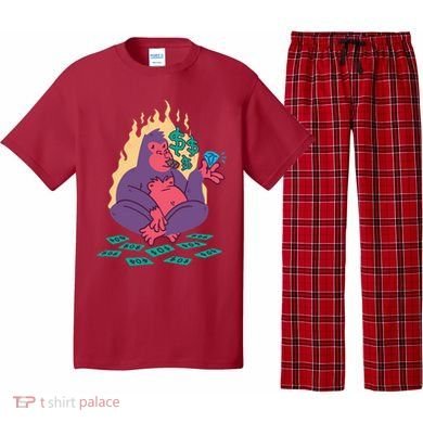 Rich Gorilla Pajama Set