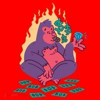 Rich Gorilla Toddler Hoodie thumb 2