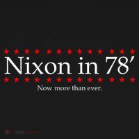 Richard Nixon in 78' 1978 Now More than Ever President Backpack thumb 2