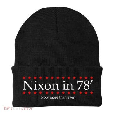 Richard Nixon in 78' 1978 Now More than Ever President Beanie