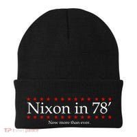 Richard Nixon in 78' 1978 Now More than Ever President Beanie thumb 0