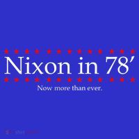 Richard Nixon in 78' 1978 Now More than Ever President Button thumb 1