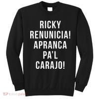 Ricky Renuncia Arranca Pa'l Carajo  Sweatshirt thumb 0