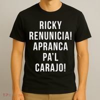 Ricky Renuncia Arranca Pa'l Carajo  T-Shirt thumb 3