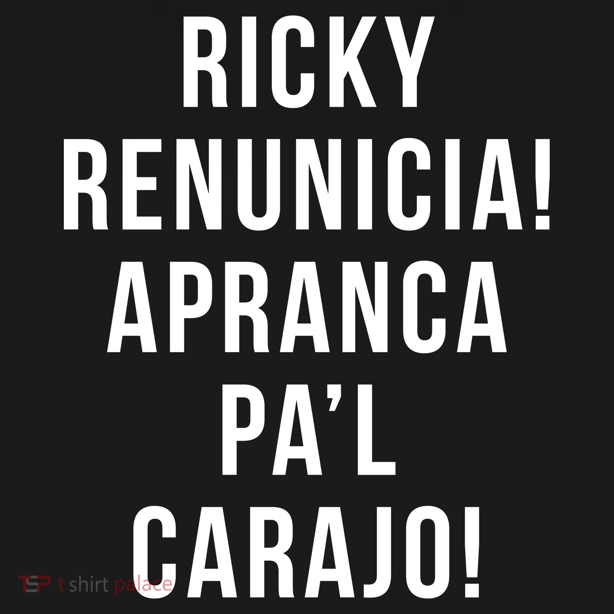 Ricky Renuncia Arranca Pa'l Carajo  Coaster