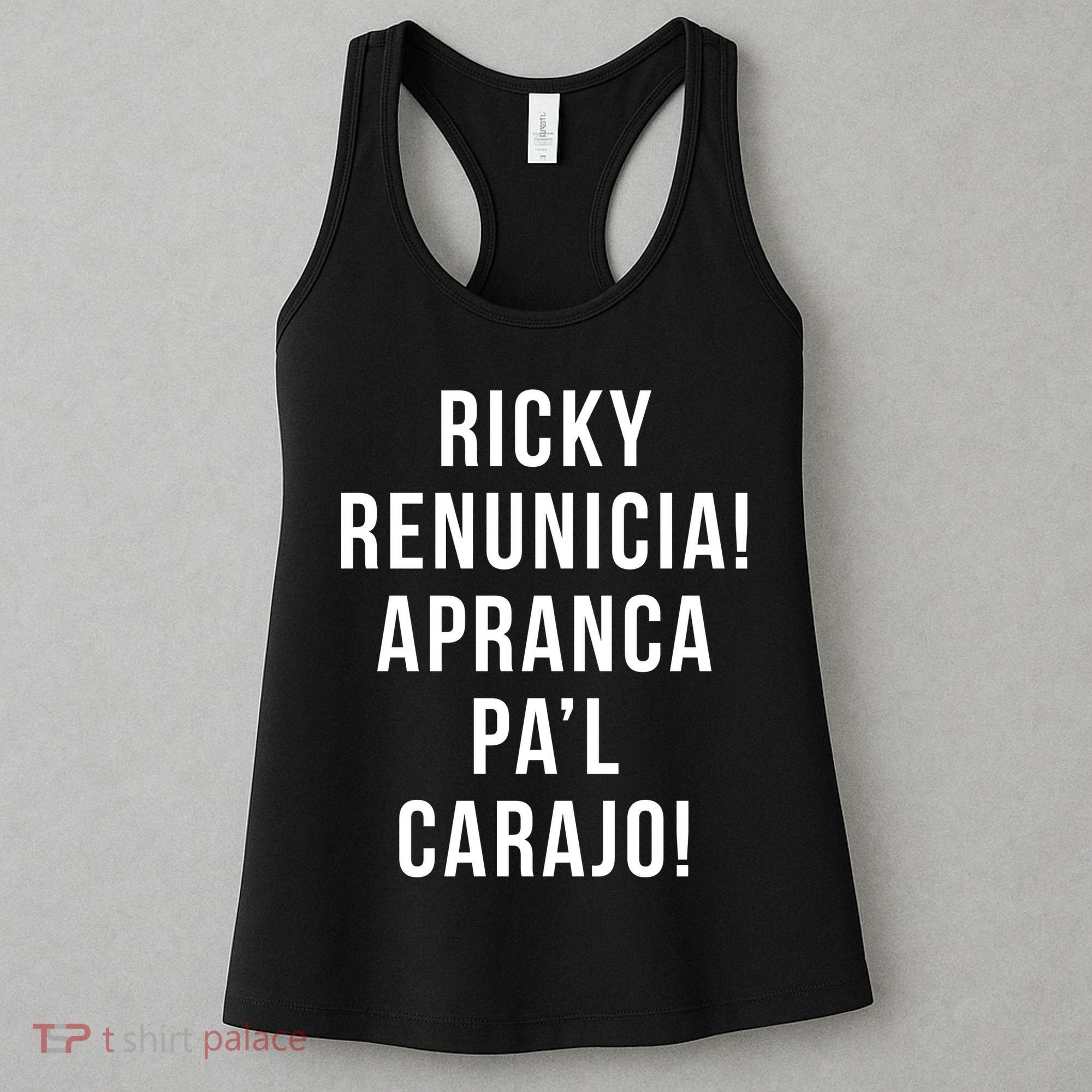 Ricky Renuncia Arranca Pa'l Carajo  Women's Tank Top