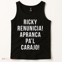 Ricky Renuncia Arranca Pa'l Carajo  Tank Top thumb 2
