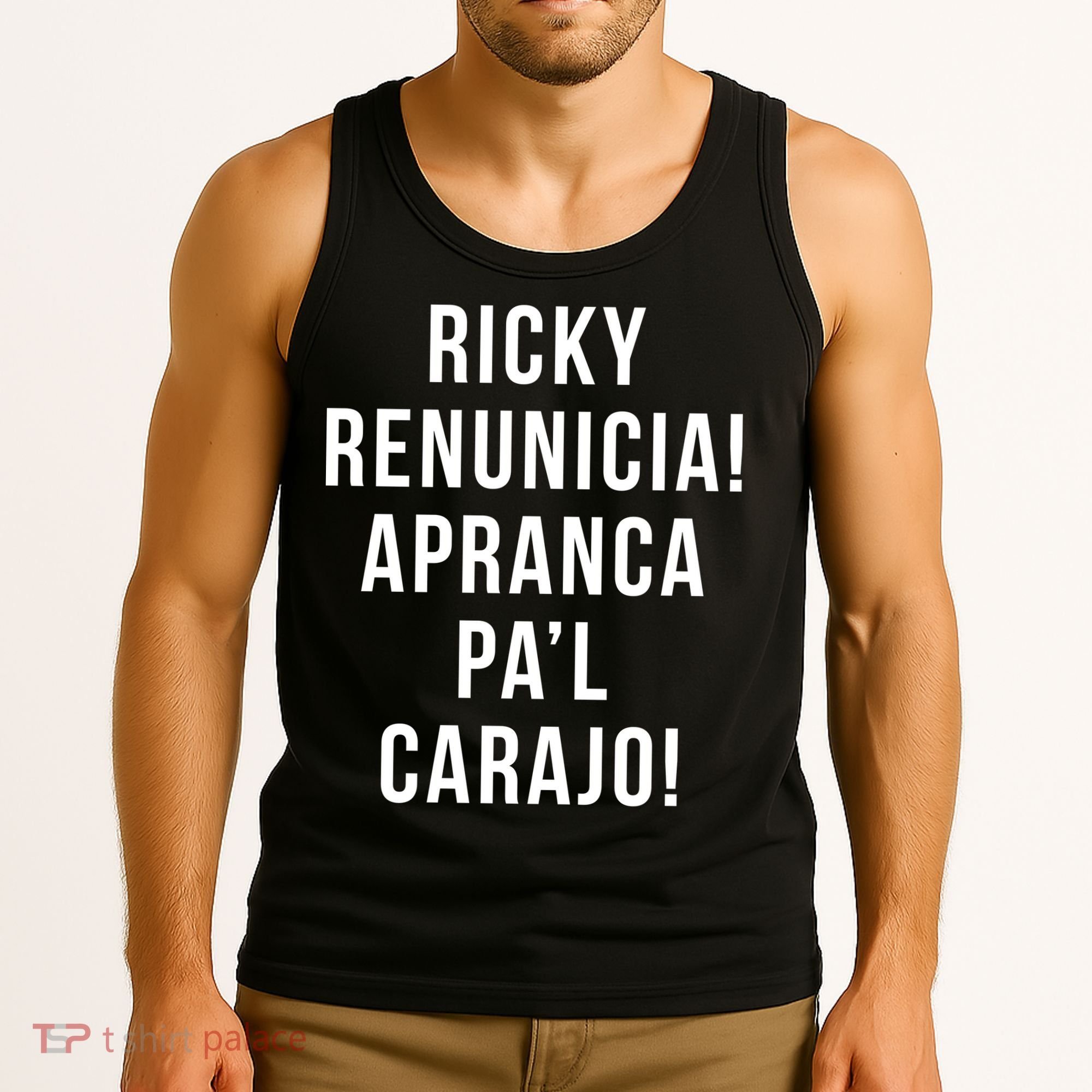 Ricky Renuncia Arranca Pa'l Carajo  Tank Top
