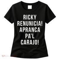Ricky Renuncia Arranca Pa'l Carajo  Women's T-Shirt thumb 0