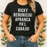 Ricky Renuncia Arranca Pa'l Carajo  Women's T-Shirt thumb 2