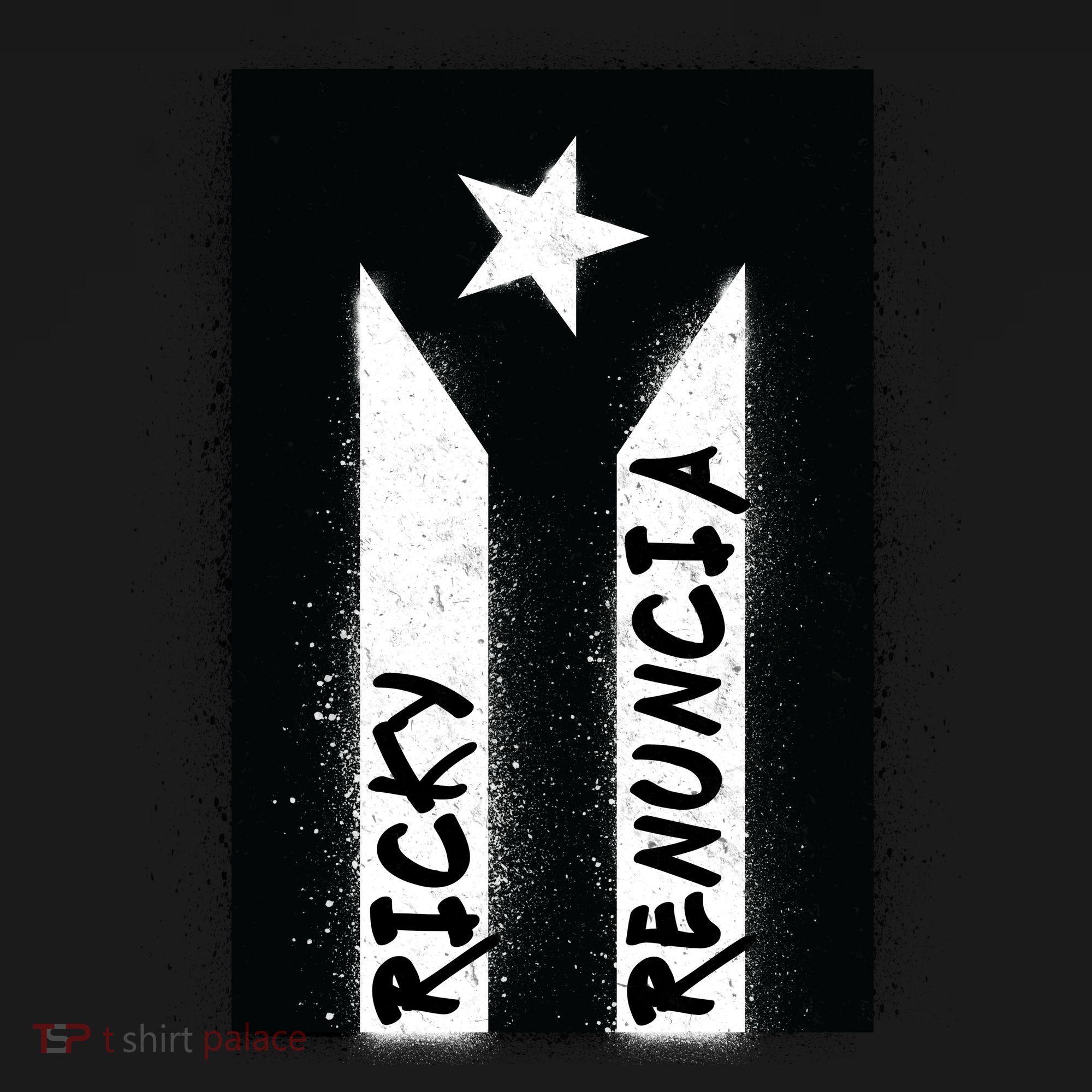 Ricky Renuncia Puerto Rico Flag Long Sleeve Shirt
