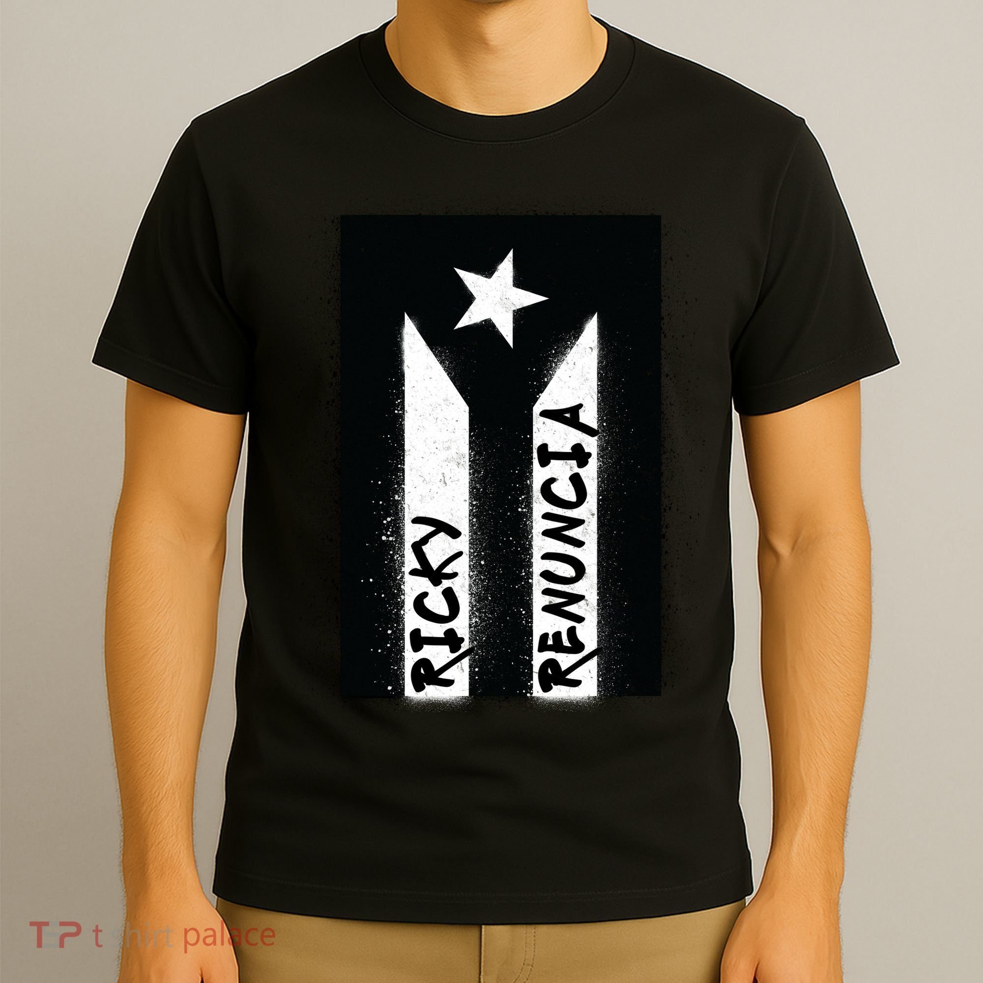 Ricky Renuncia Puerto Rico Flag T-Shirt