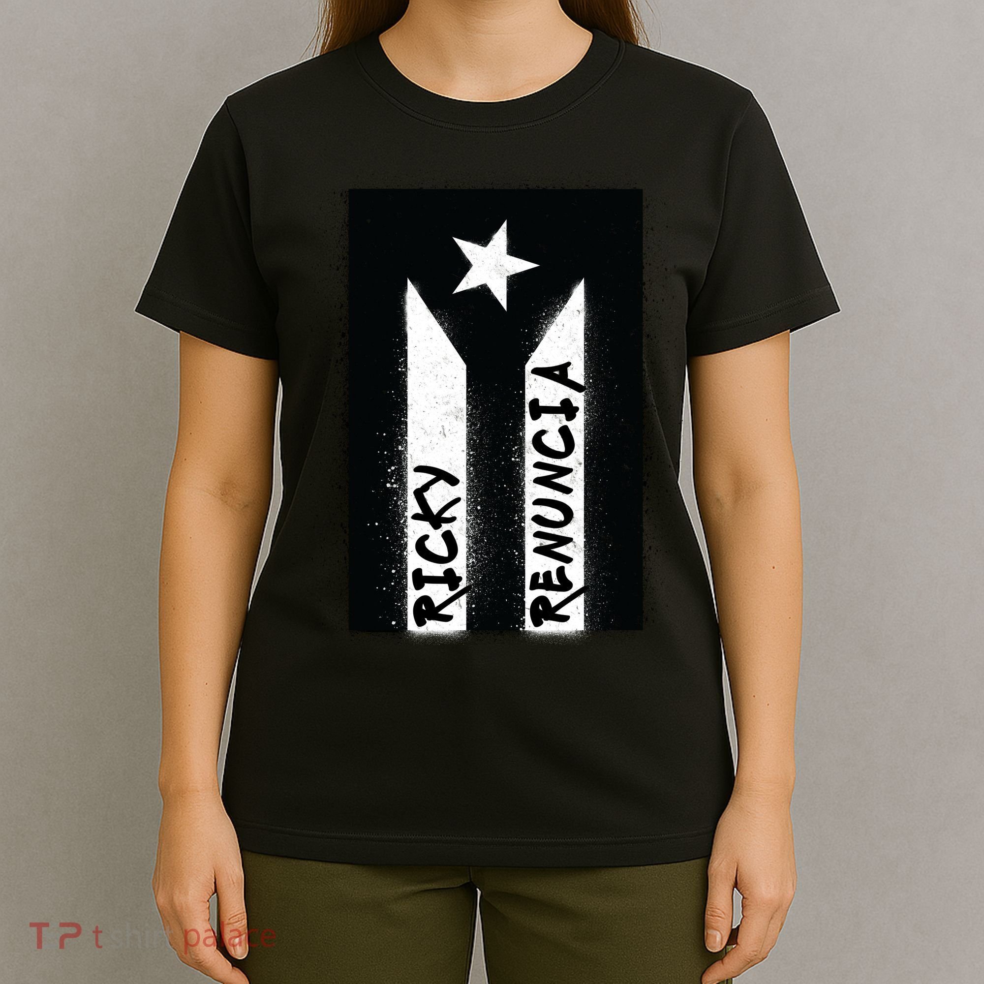 Ricky Renuncia Puerto Rico Flag T-Shirt